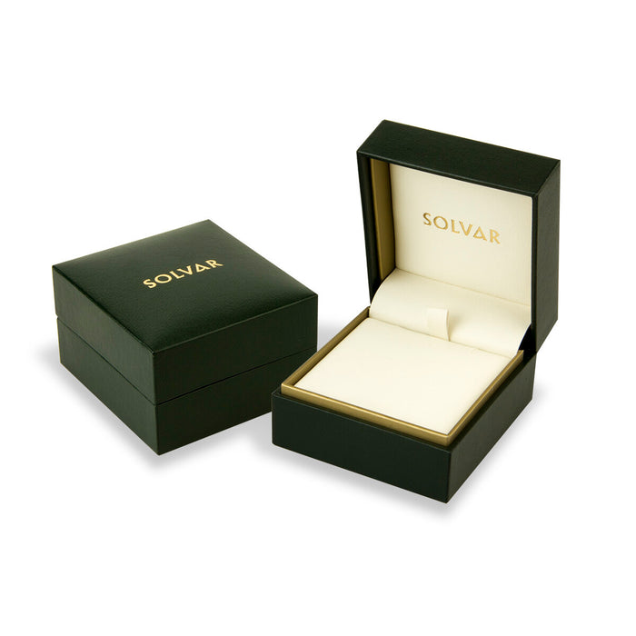 14K Gold Small Shamrock Necklace