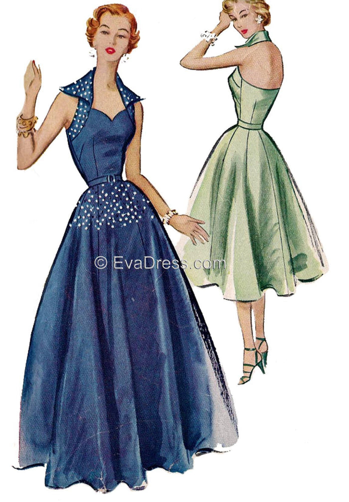 15% off 1953 Evening Gown E50-950815