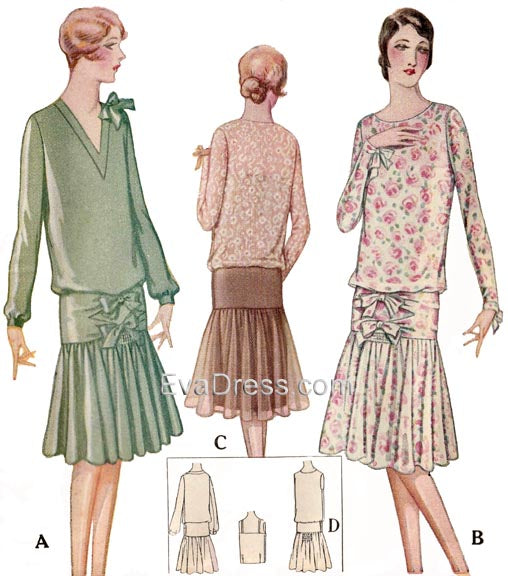 1927 Dresses D20-5002