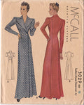 1938 Housecoats, Original McCall 3029, 36" bust