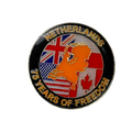 "75 Years of Freedom" in the Netherlands Pin - Army & Outdoors - Flags, Badges & Insignia