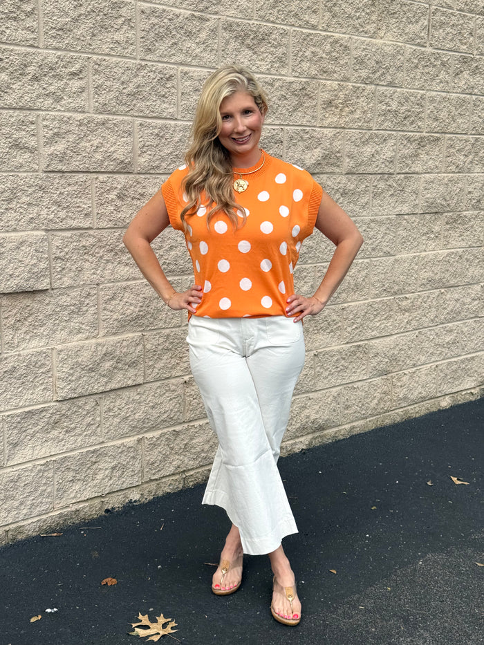 Colette High-Waisted Cropped Wide-Leg Pants