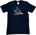 Adidas 00's Dark Blue Retro T-shirt