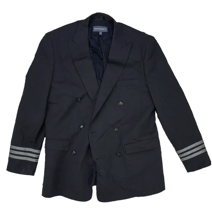 American Airlines First Officer Uniform Jacket - 40R, Medium - Army & Outdoors - Dress Jackets