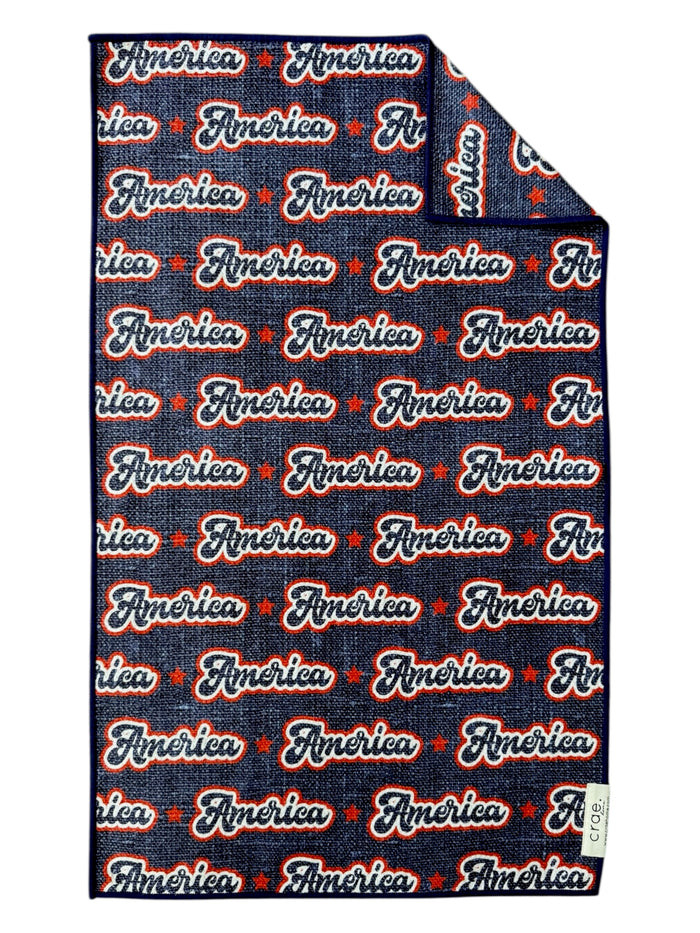 American Honey: Double-Sided Hand Towel