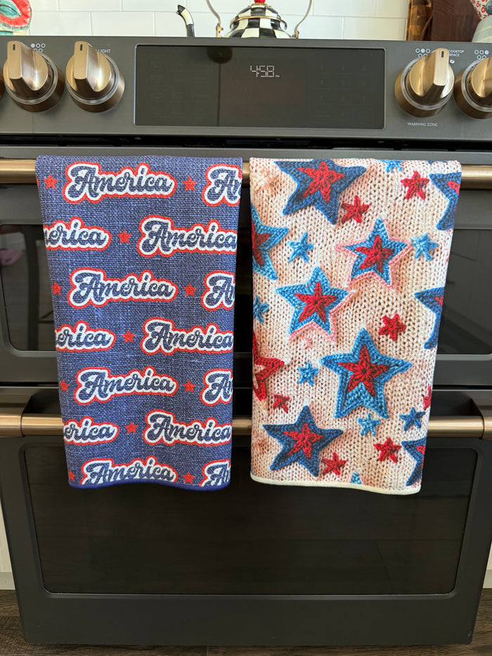American Honey: Double-Sided Hand Towel