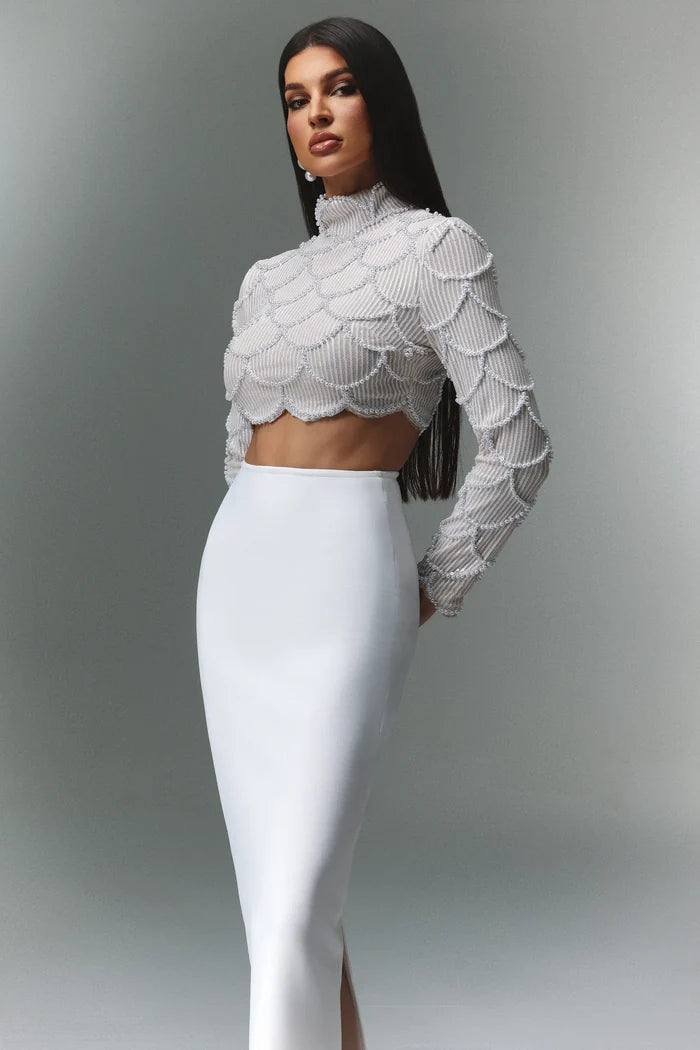 Berthe Pearl-Embellish Set