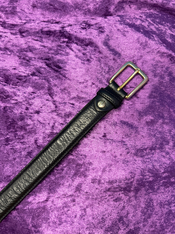 Black Leather Belt