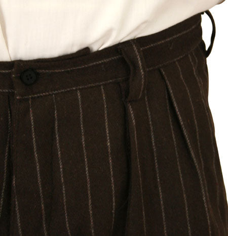 Bosworth Knickers - Brown Pinstripe