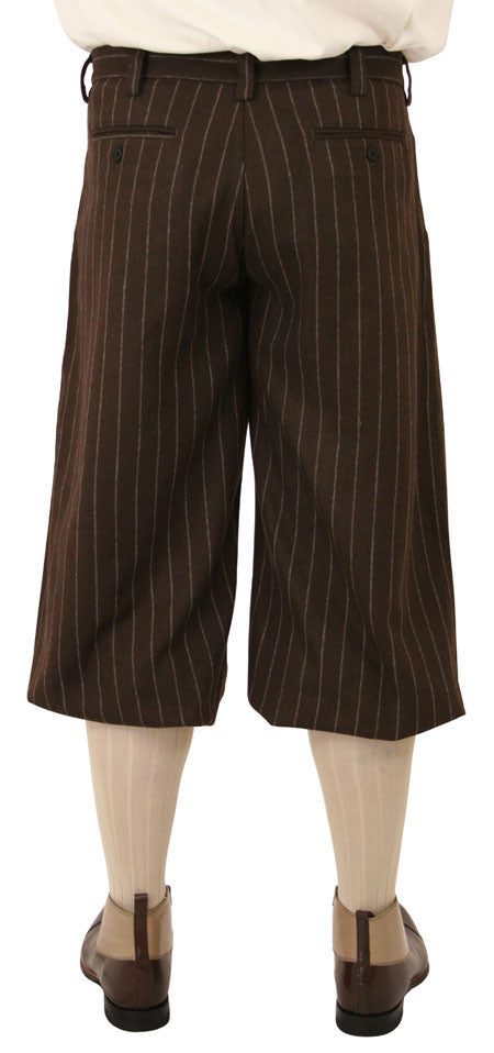 Bosworth Knickers - Brown Pinstripe