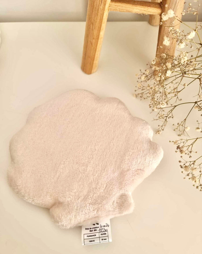 Bouillotte sèche | Coquillage fleuri