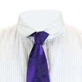 Bourbon Street Four-In-Hand Tie - Purple