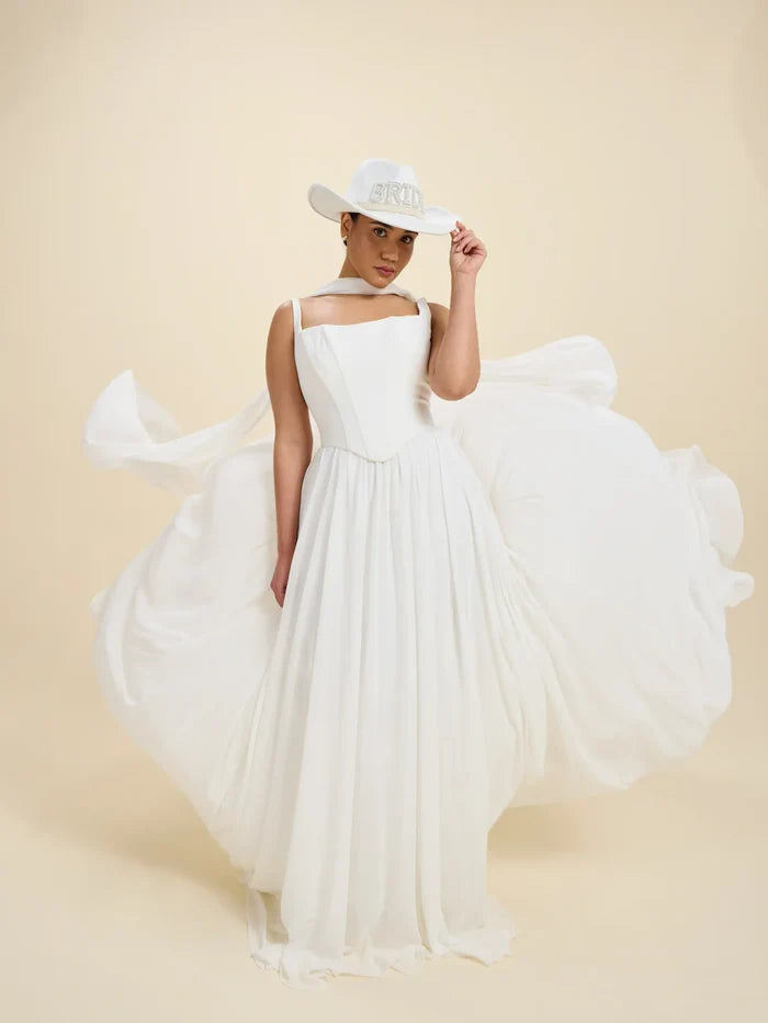 'Bride' Pearl Cowboy Hat