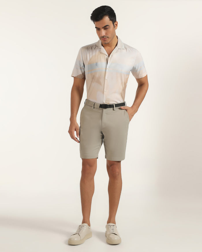 Casual Mouse Solid Shorts - Vik