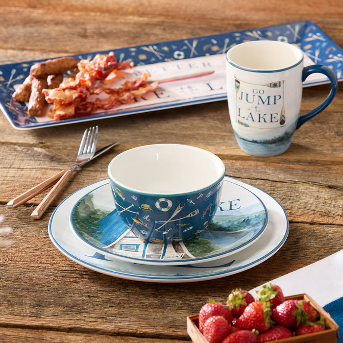 Certified International - Wake At The Lake Mug 18 oz. asst.
