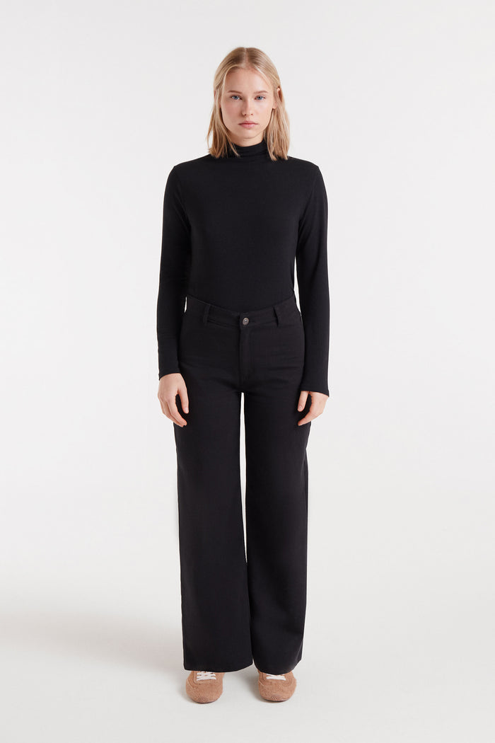 CF Black Flared Trousers