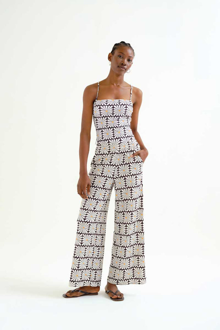 CF Trousers with Chamomile Print