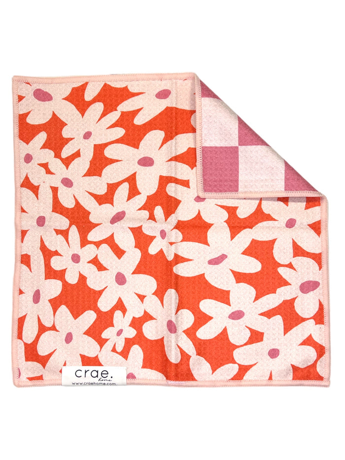 Check Your Blossoms: Reversible Washcloth