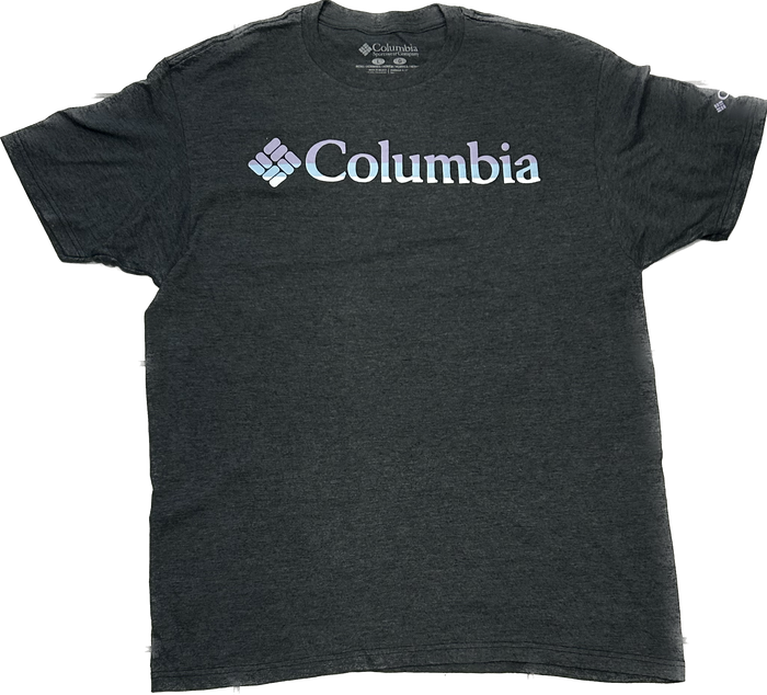 Columbia Dark Grey Cotton T-shirt