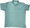Columbia Teal PFG Polo T-shirt