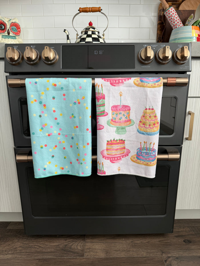 Confetti Cannon: Double-Sided Hand Towel