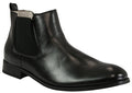 Congress Gaiter - Black Faux Leather