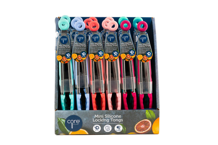 Core Home - CORE KITCHEN  Mini Locking Tongs CDU - NEW