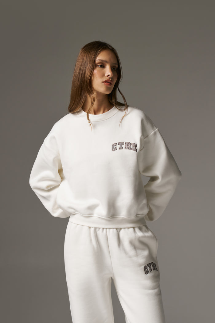 CTRE SWEATSHIRT - OFF WHITE