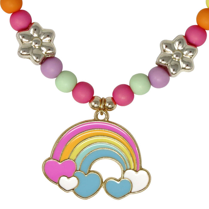 Daisy Rainbow Necklace