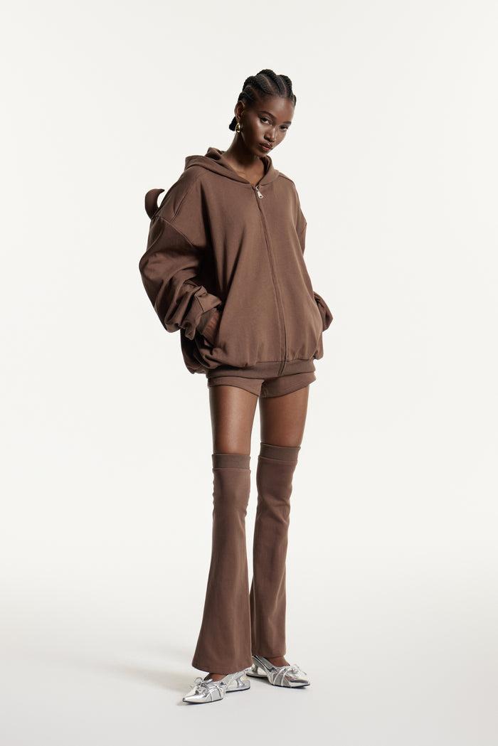 Edwige Hooded Pants Set