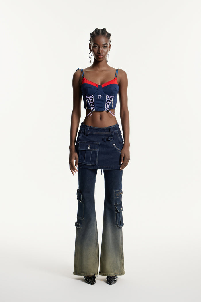 Eerik Deconstruct Hayley Bootcut Jeans