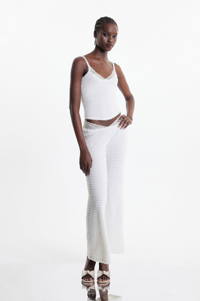 Ejiroghene Lace Knit Pants Sets