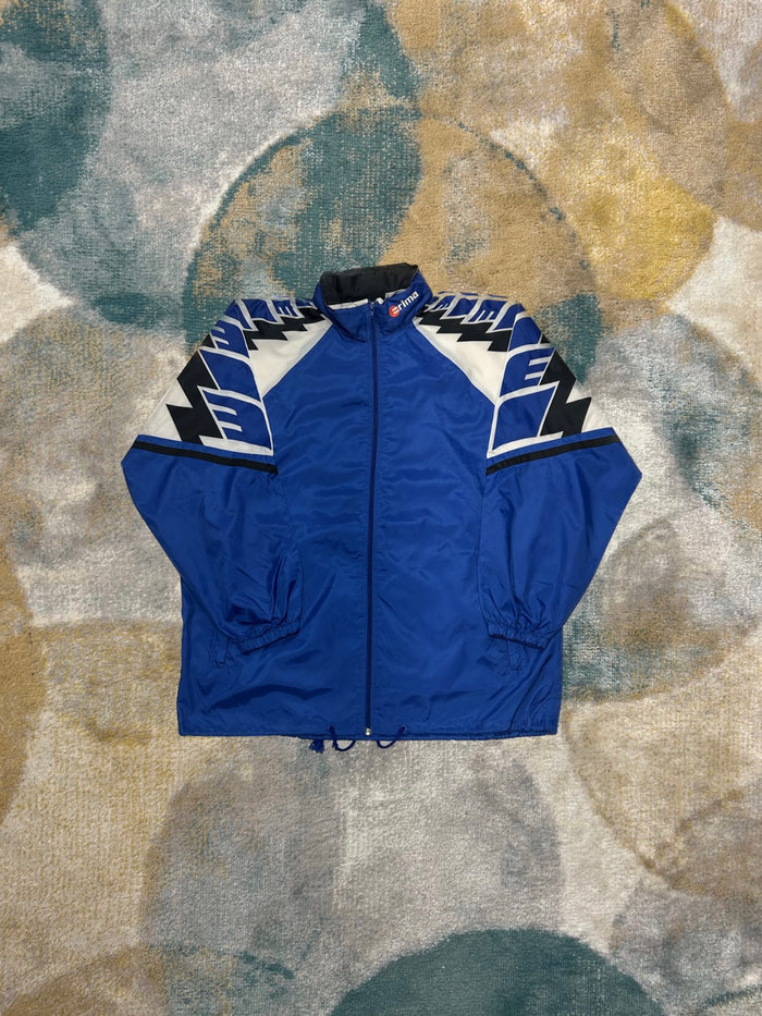 Erima Blue Black White Windbreaker Waterproof