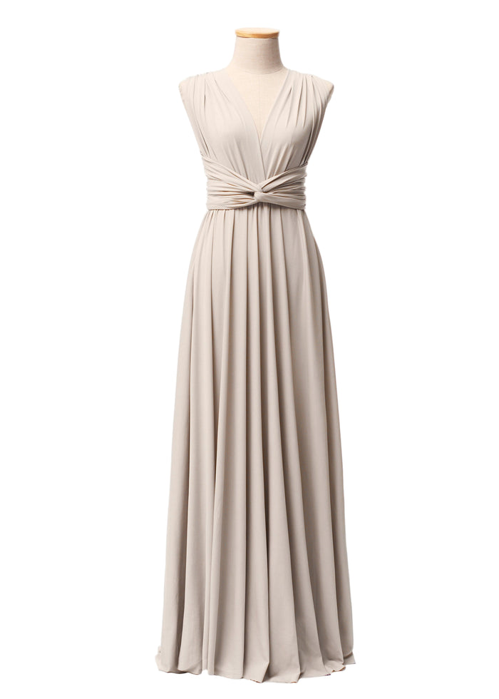 Champagne Classic Infinity Gown PRE ORDER - The Gown House
