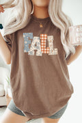 Fall Patterned Graphic Tee