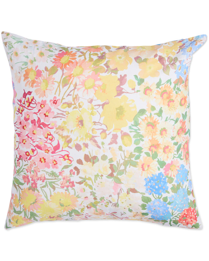 Forever Floral Butter Linen European Pillowcases