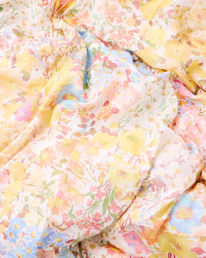 Forever Floral Butter Linen European Pillowcases
