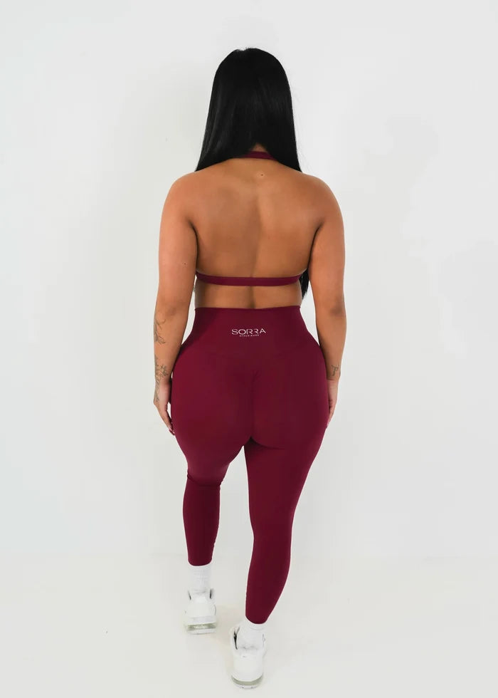 Form Hybrid Scrunch Leggings Sour Cherry