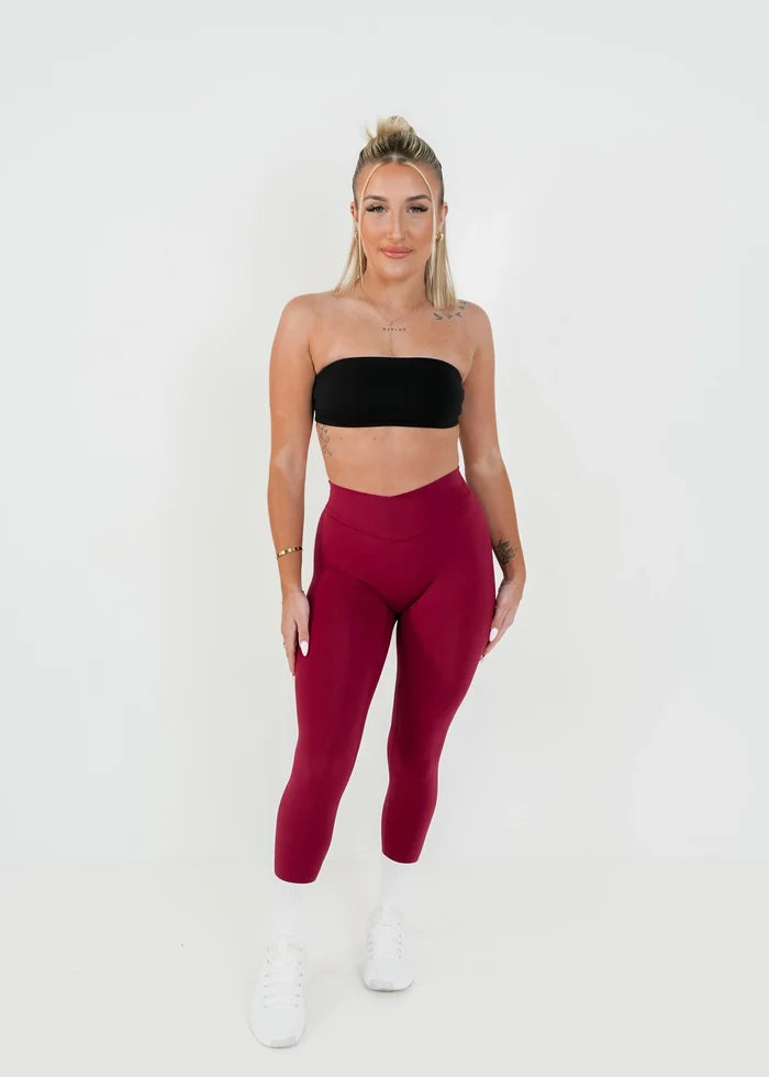Form Hybrid Scrunch Leggings Sour Cherry