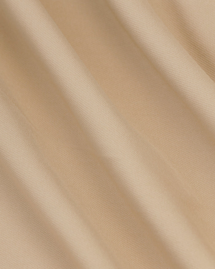Formal Beige Solid Blazer - Kenneth