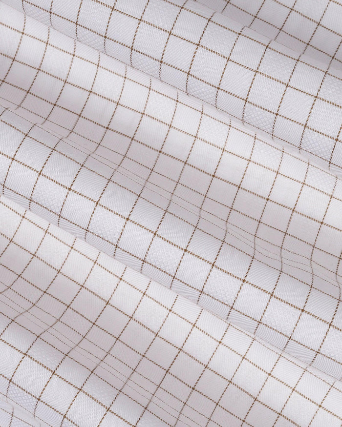 Formal White Check Shirt - Watson