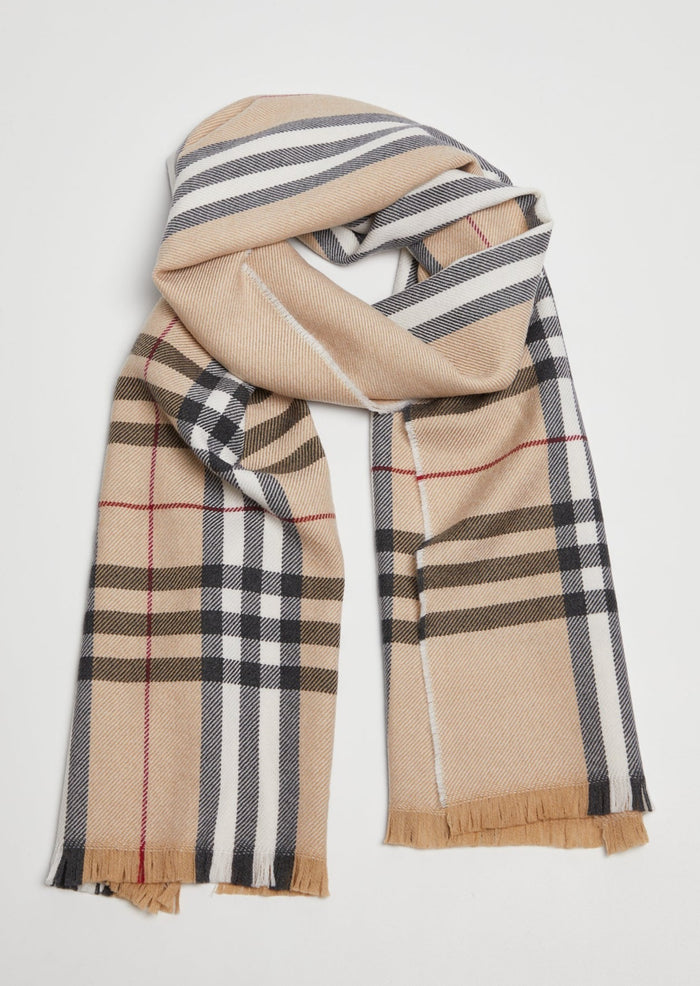 Foxford Classic Camel Giant Scarf