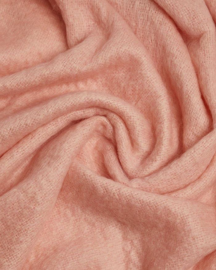 Foxford Cherry Blossom Mohair Throw