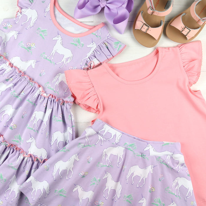 Girls Top - Pawleys Island Pink