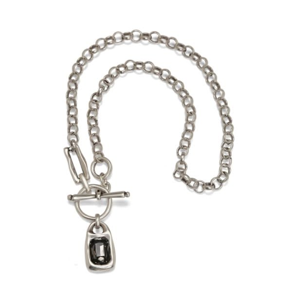 Handmade Dream Crystal Pewter Necklace
