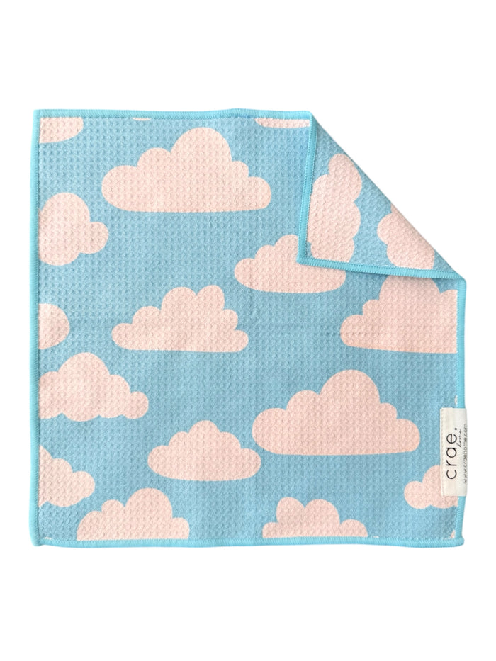 Head In The Clouds: Double-Sided Washcloth