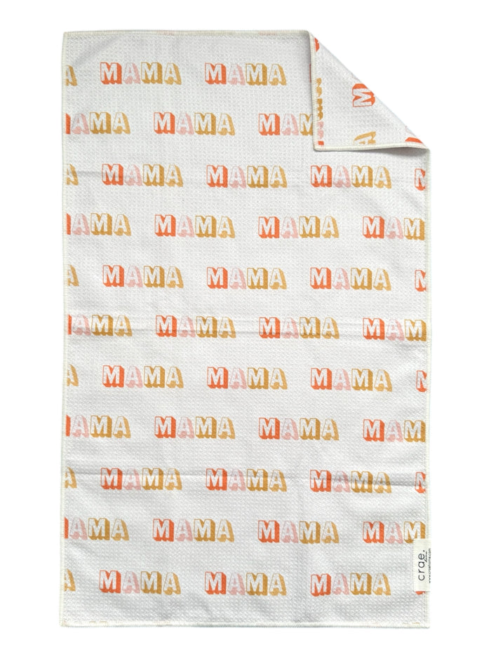I Love You Mama: Double-Sided Hand Towel