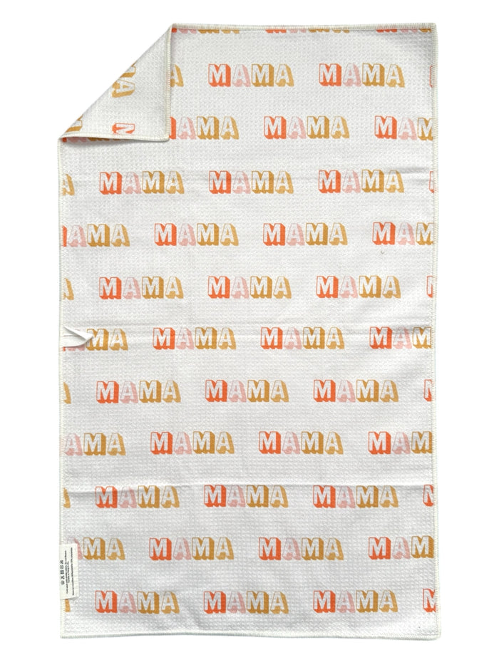 I Love You Mama: Double-Sided Hand Towel