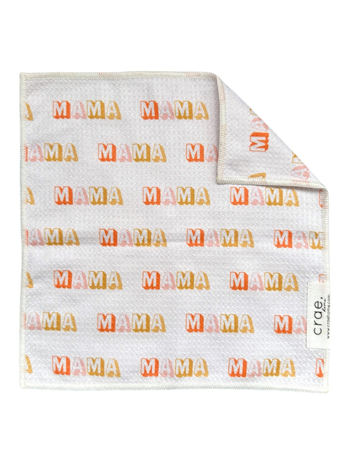I Love You Mama: Double-Sided Washcloth