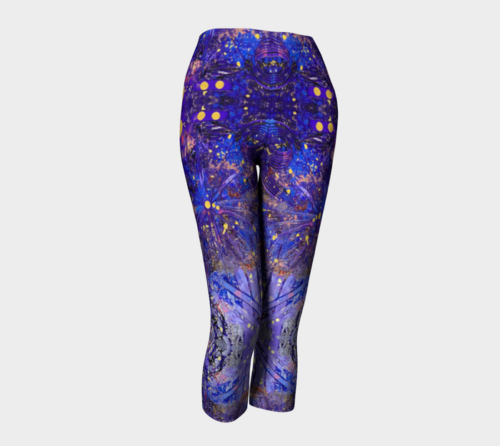 "Interstellar" Capris (Purple, Pink, Blue)
